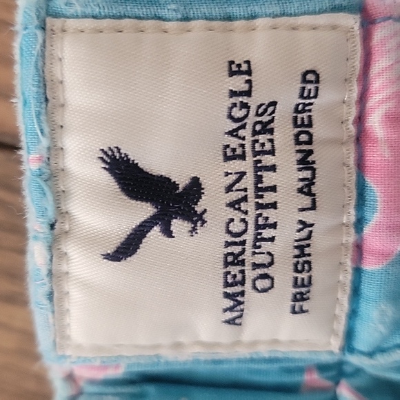 American Eagle Outfitters Blue Flamingo  Boxer Shorts, Size S - Picture 2 of 4